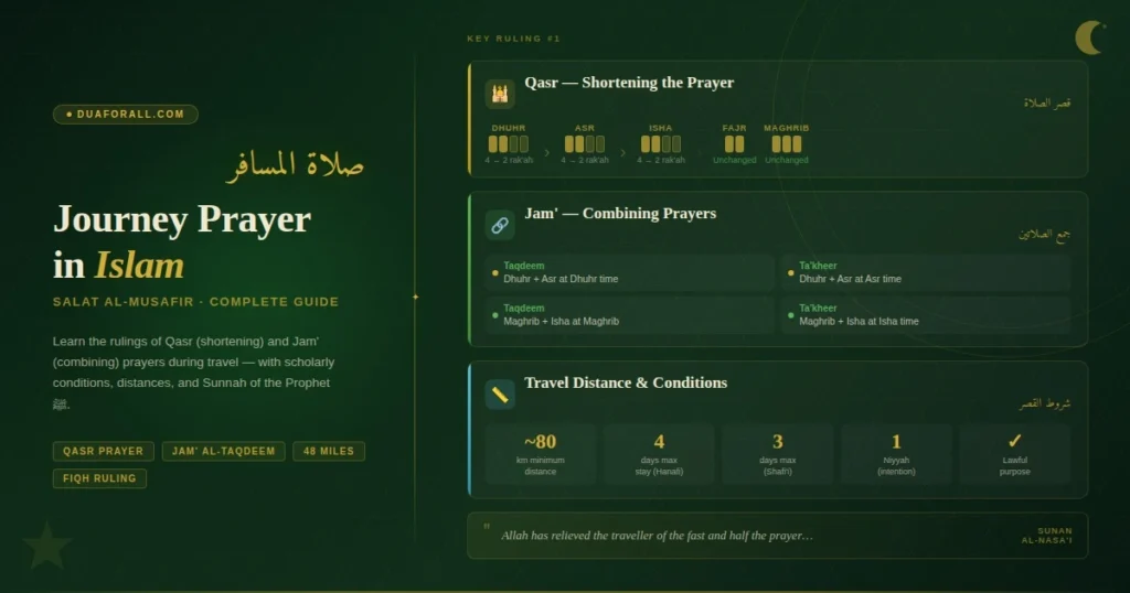 Journey Prayer in Islam